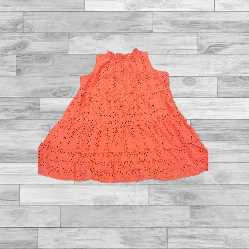 Dress Casual Short By Loft In Orange, Size: Mp