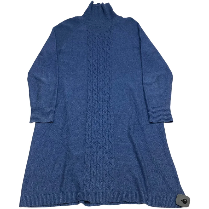 Dress Sweater By J. Jill In Blue, Size: L