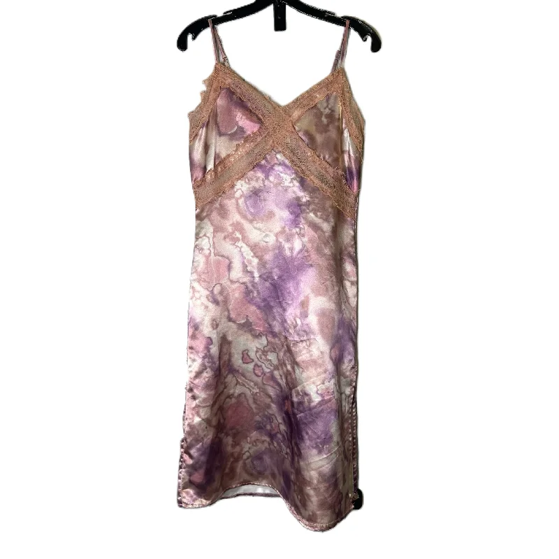 Purple Dress Casual Midi By Clothes Mentor, Size: S