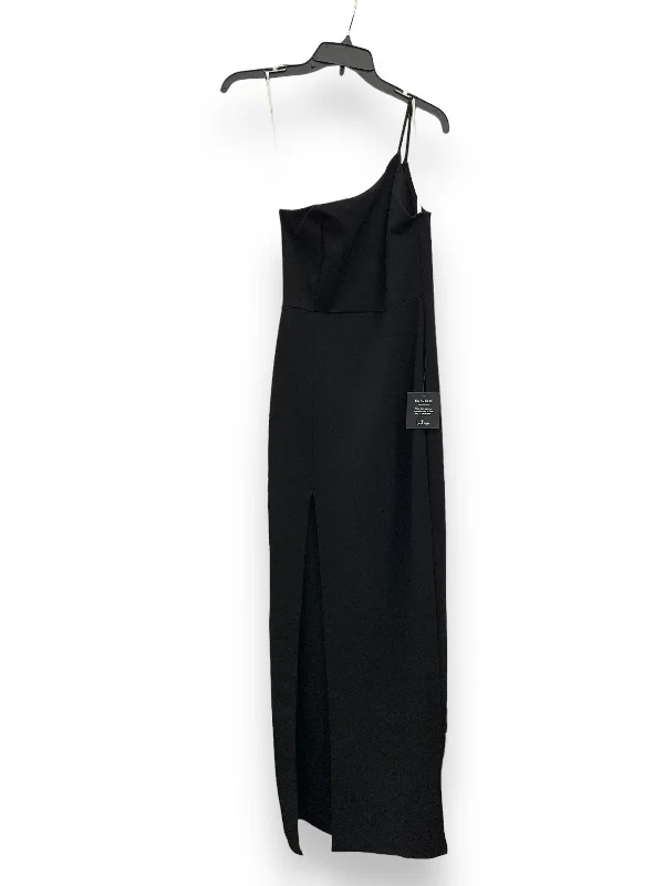 Black Dress Casual Maxi Clothes Mentor, Size M