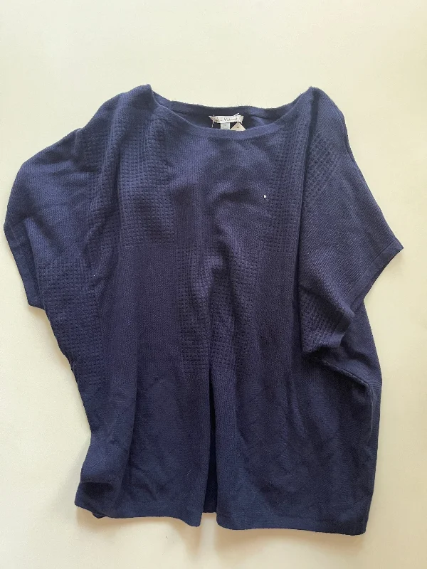 Blue Blouse Short Sleeve Vila Milano, Size M