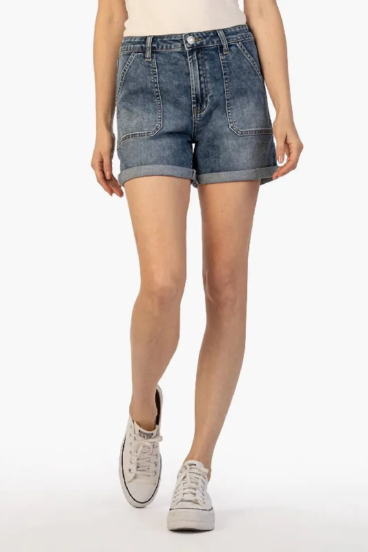 Jane High Rise Short In Courtly