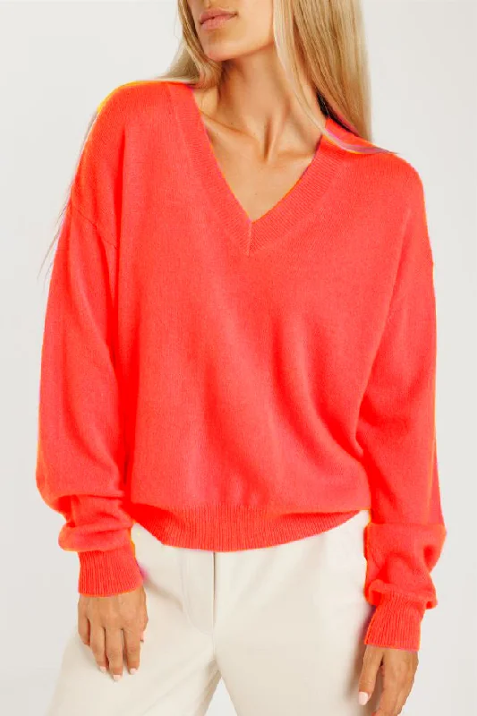 Malibu 2.0 Sweater - Coral