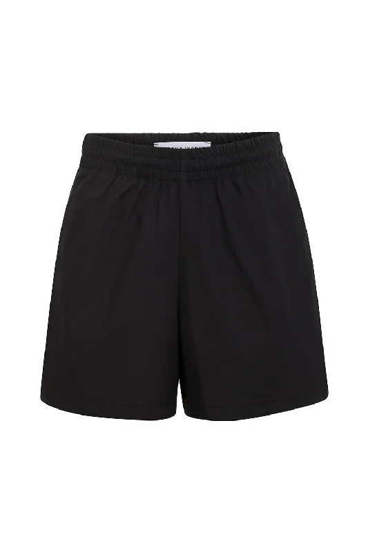 Women's Cotton Isabella Shorts In Black