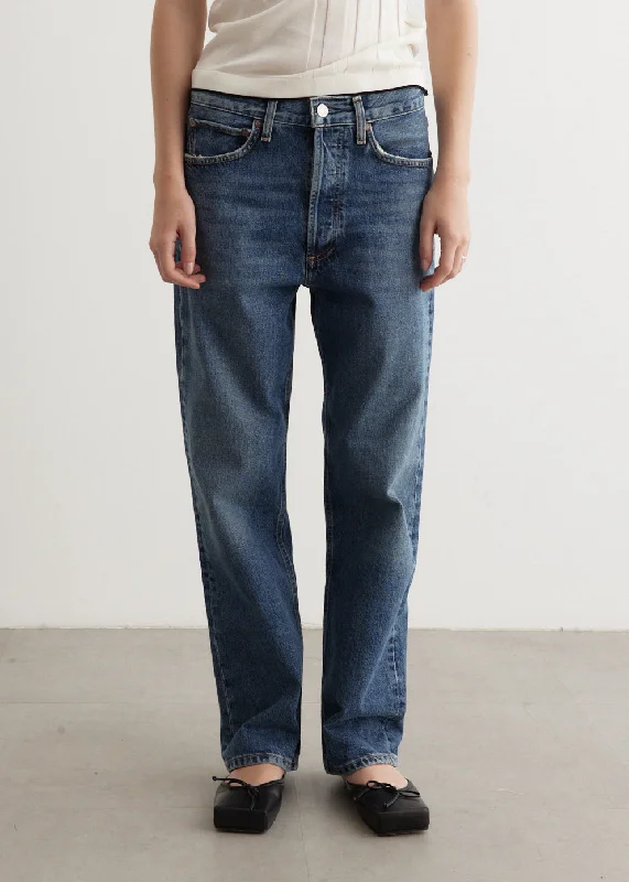 90's Mid Rise Straight Jeans