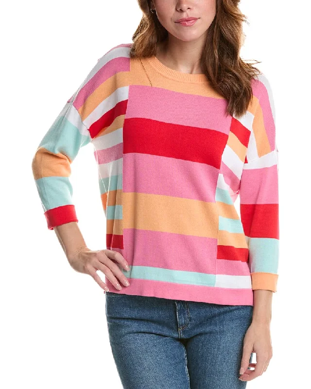 Edinburgh Knitwear Bold Stripe Sweater