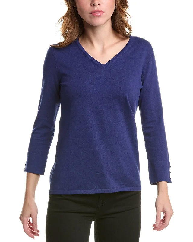 Edinburgh Knitwear Classic V-Neck Sweater