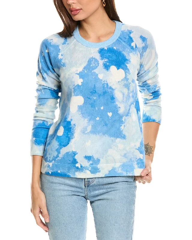 Forte Cashmere Dreamy Hearts Cashmere Pullover