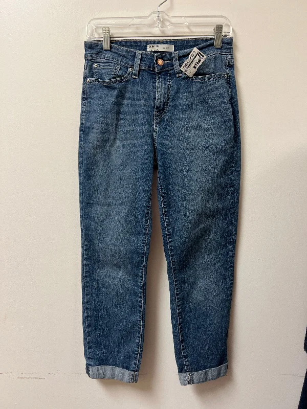 Jeans Boyfriend By Levis In Blue Denim, Size: 6