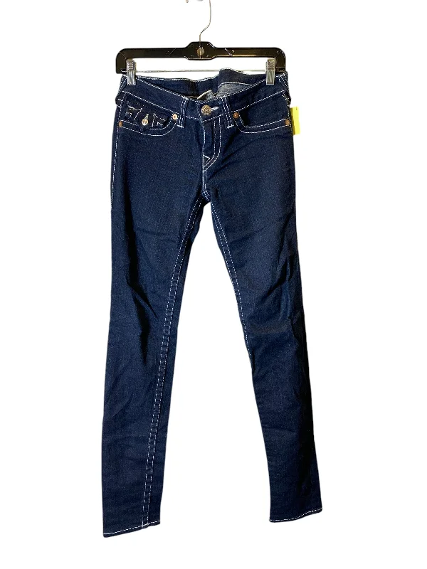 Jeans Skinny By True Religion In Blue, Size: 6