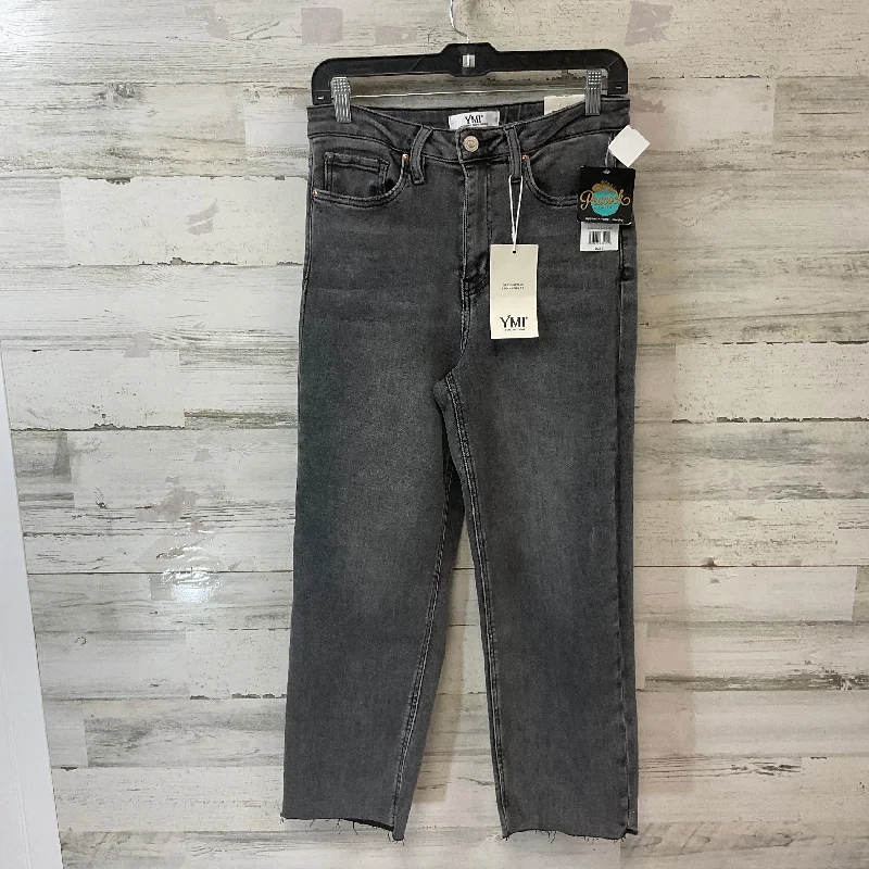 Jeans Straight By Ymi In Black, Size: 6