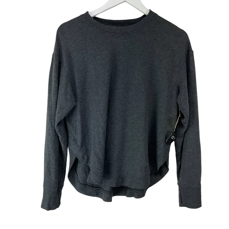 Top Long Sleeve By Joy Lab In Grey, Size: M