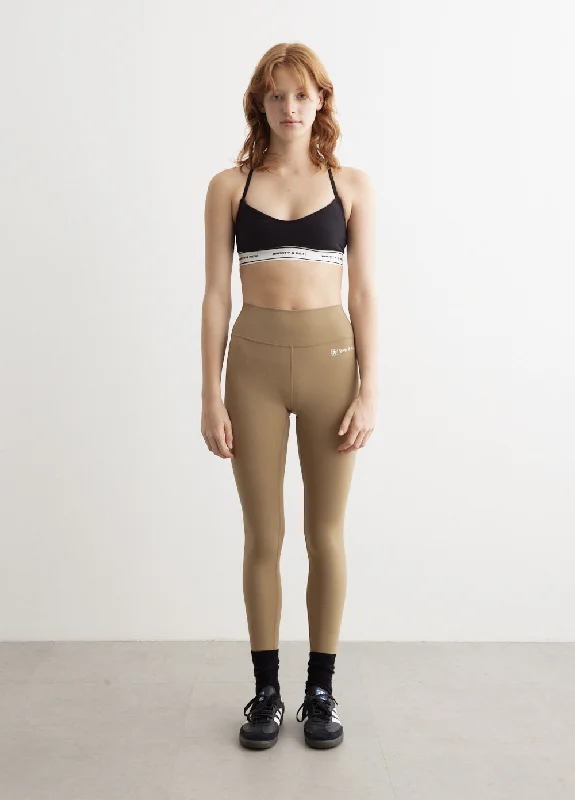 Runner Script High Waisted Leggings